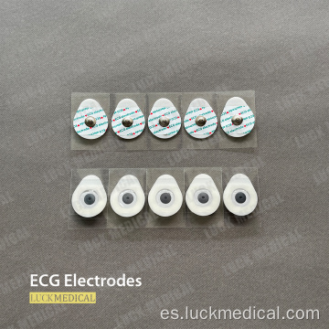 Pestañas ECG de electrodos para pruebas médicas